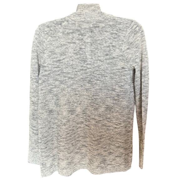 NWT LOFT Shimmer Stretch Open Cardigan, Small, Gray, Style 585953, Holiday - Picture 3 of 9